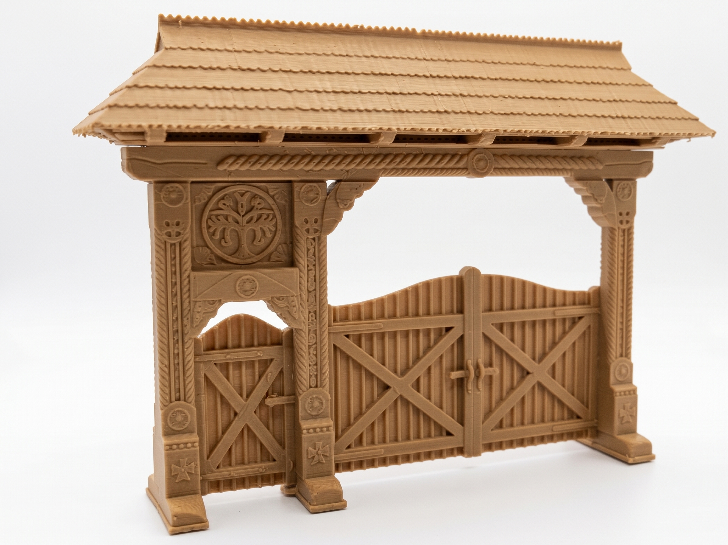 Poarta Maramureseana Traditionala – Miniatura Decorativa