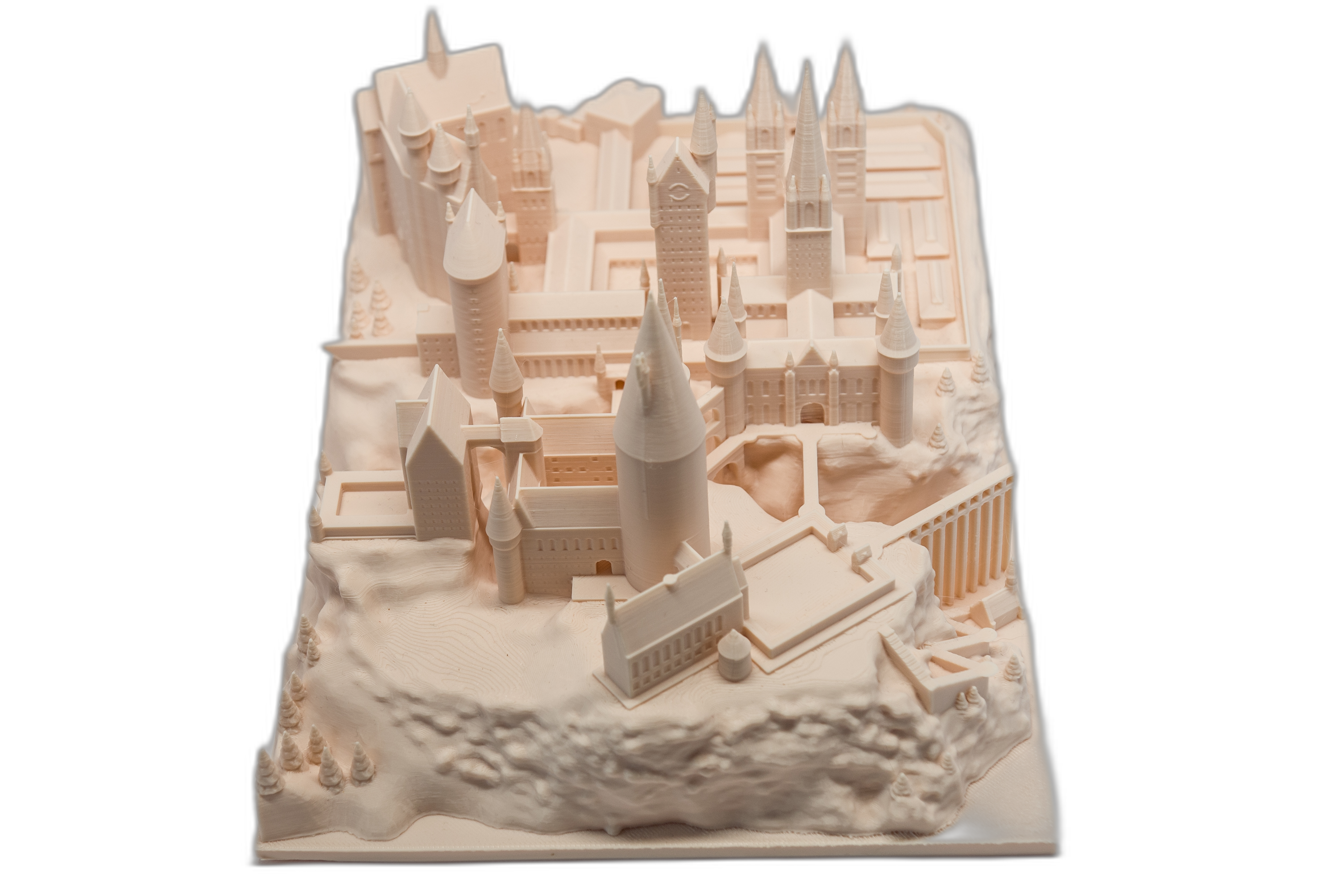 Castel vrăjitori – machetă fantasy printată 3D