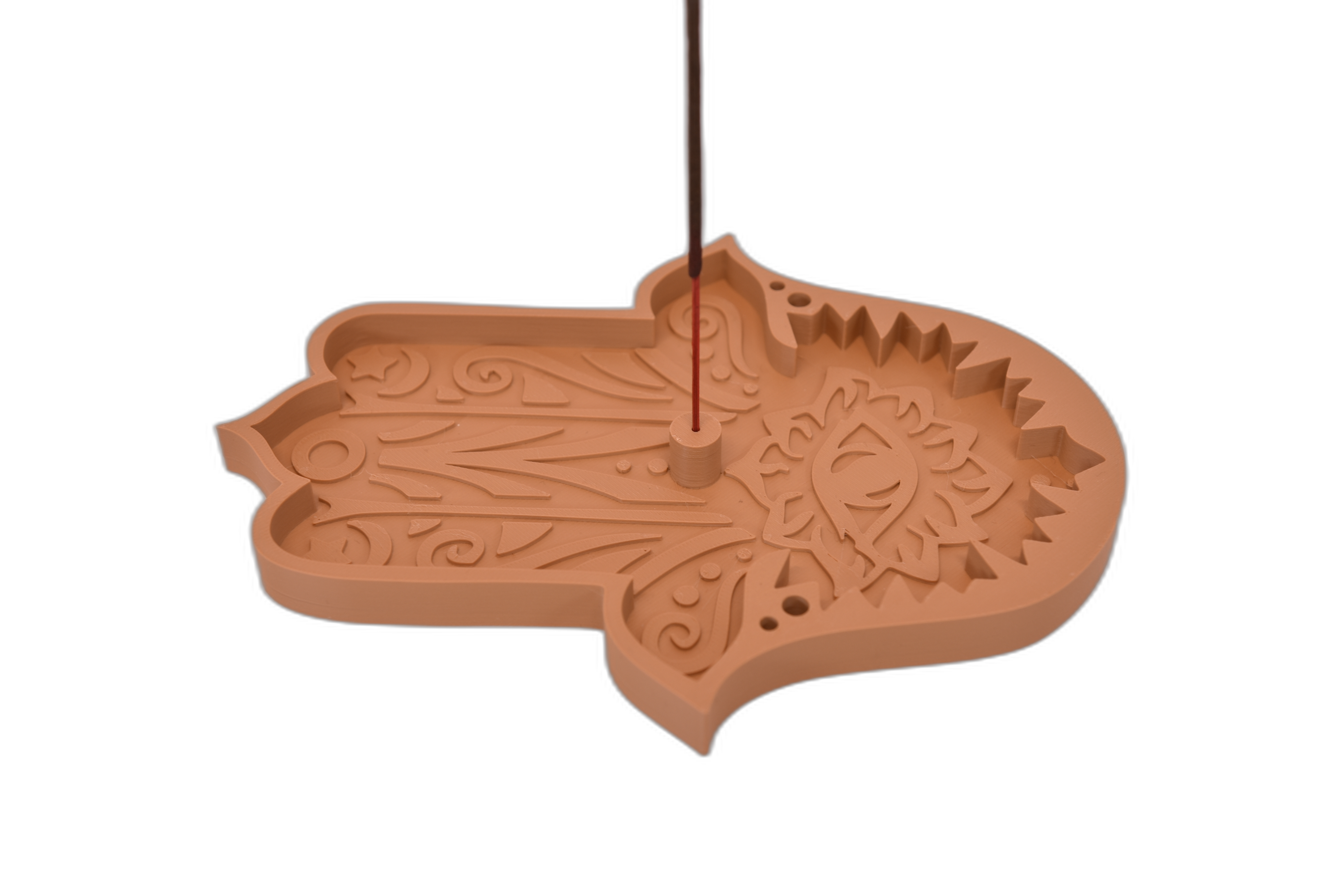Suport bețișoare parfumate – model Hamsa