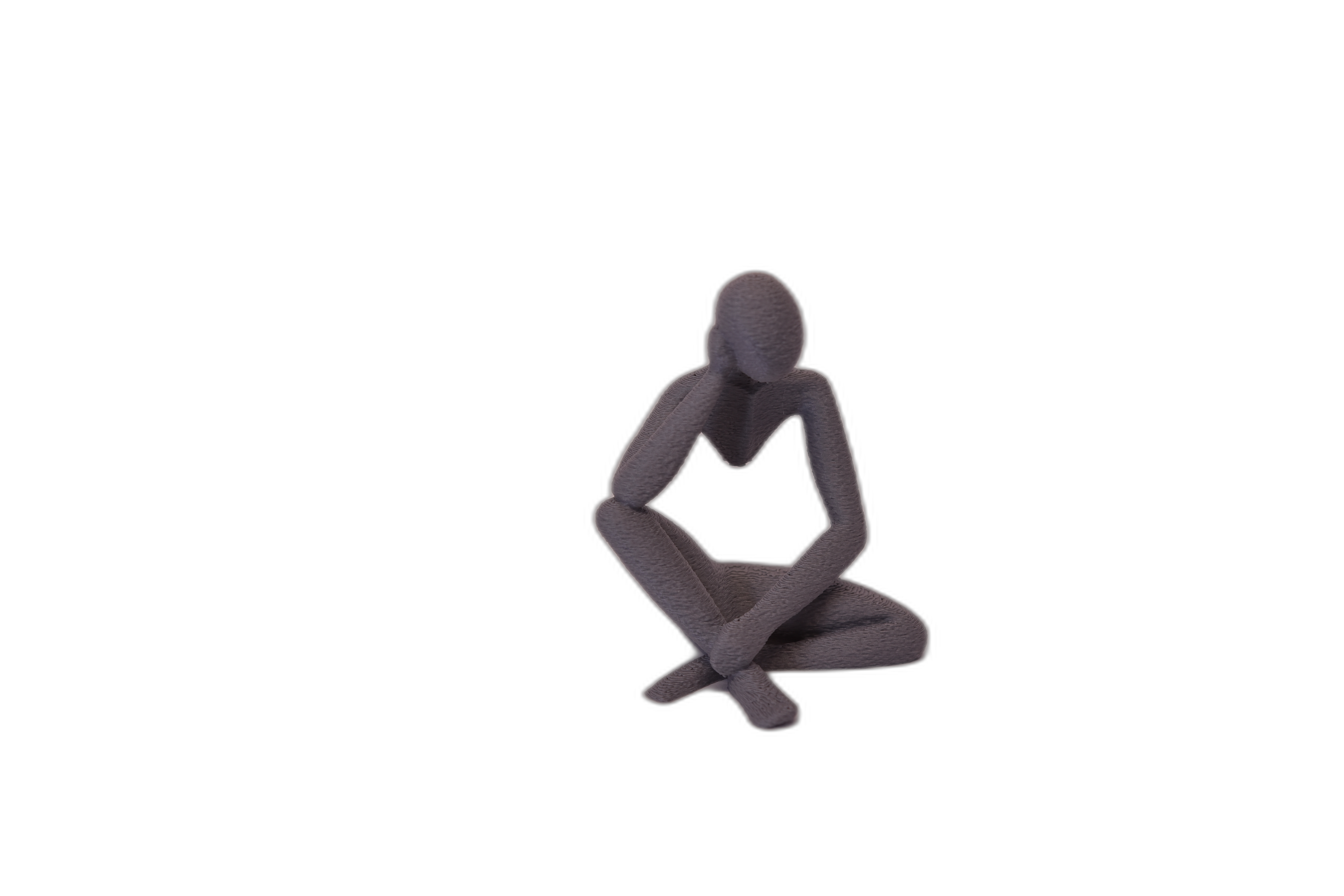 Statuetă minimalistă – Gânditorul modern