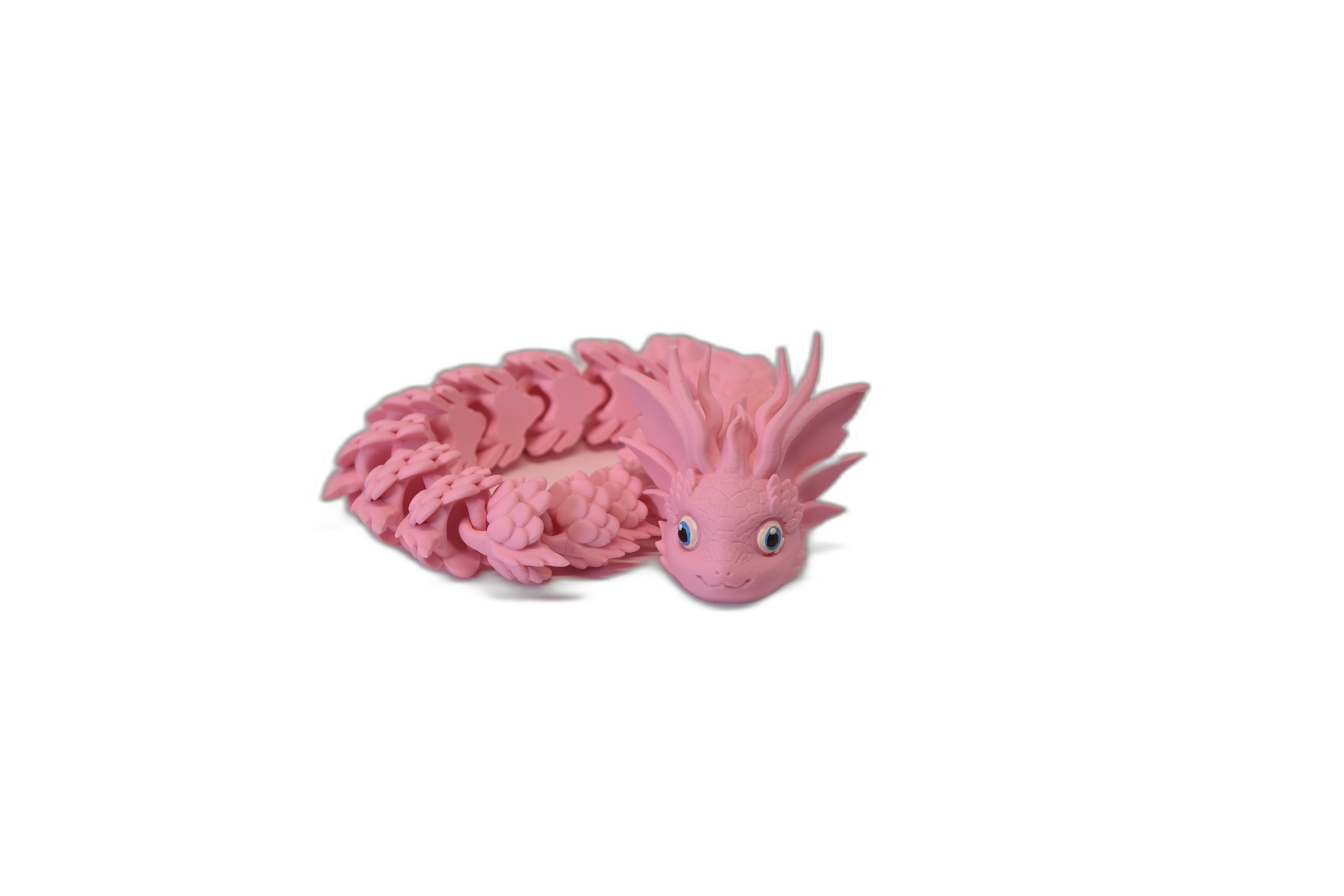 Axolotl articulat – jucărie antistres adorabilă