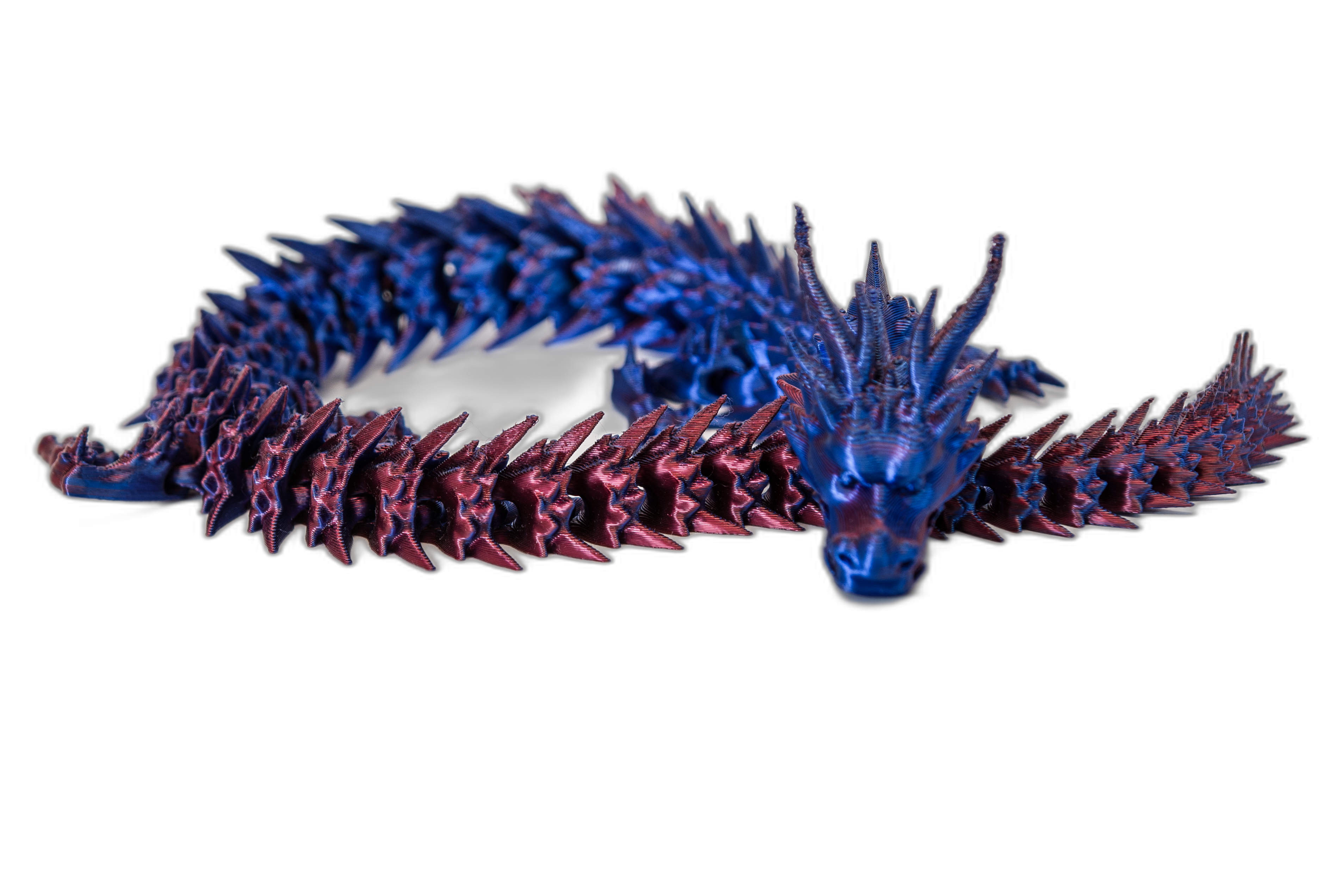 Dragon articulat 3D – jucărie antistres flexibilă