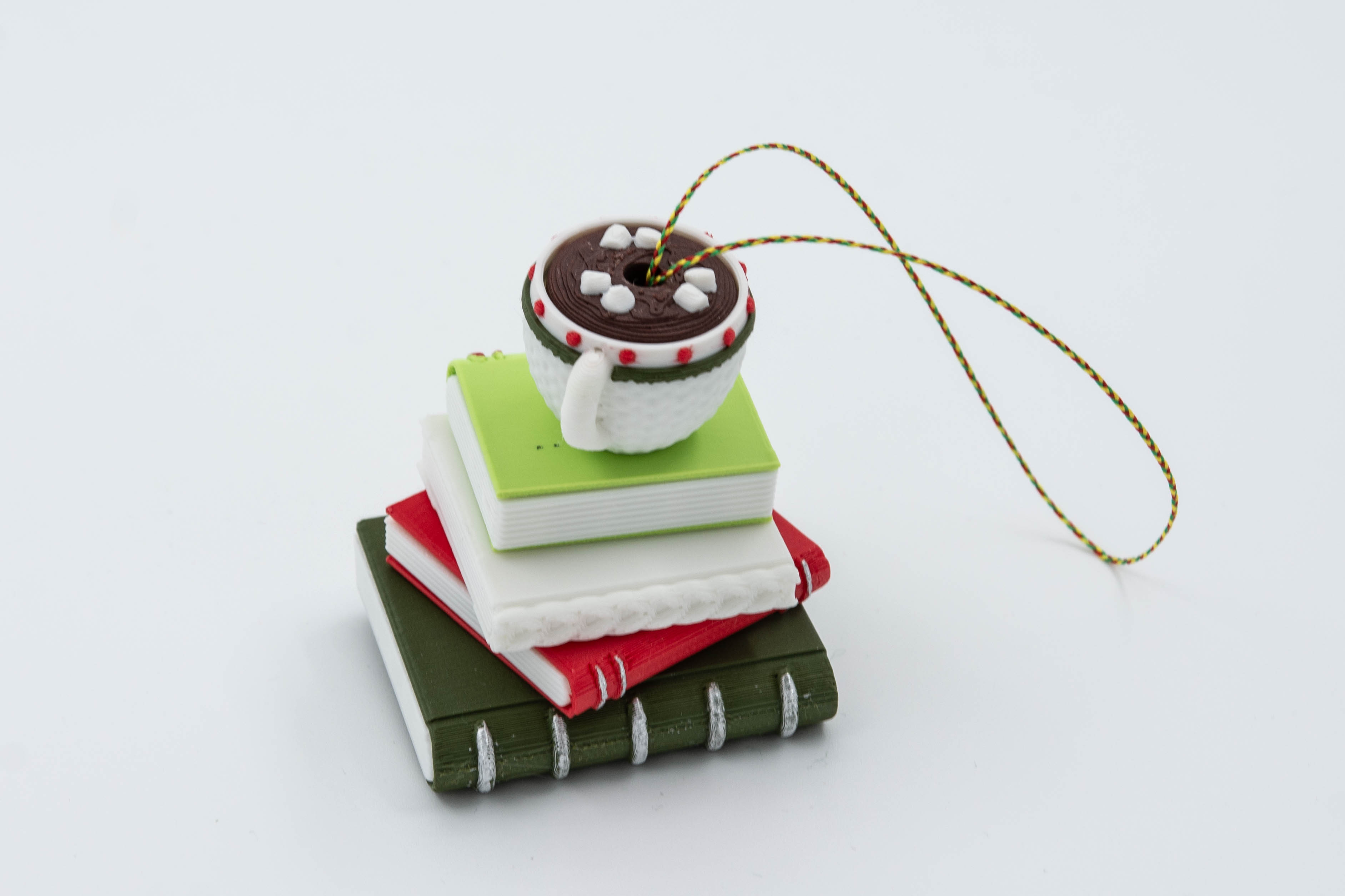 Decoratiune de brad bookish