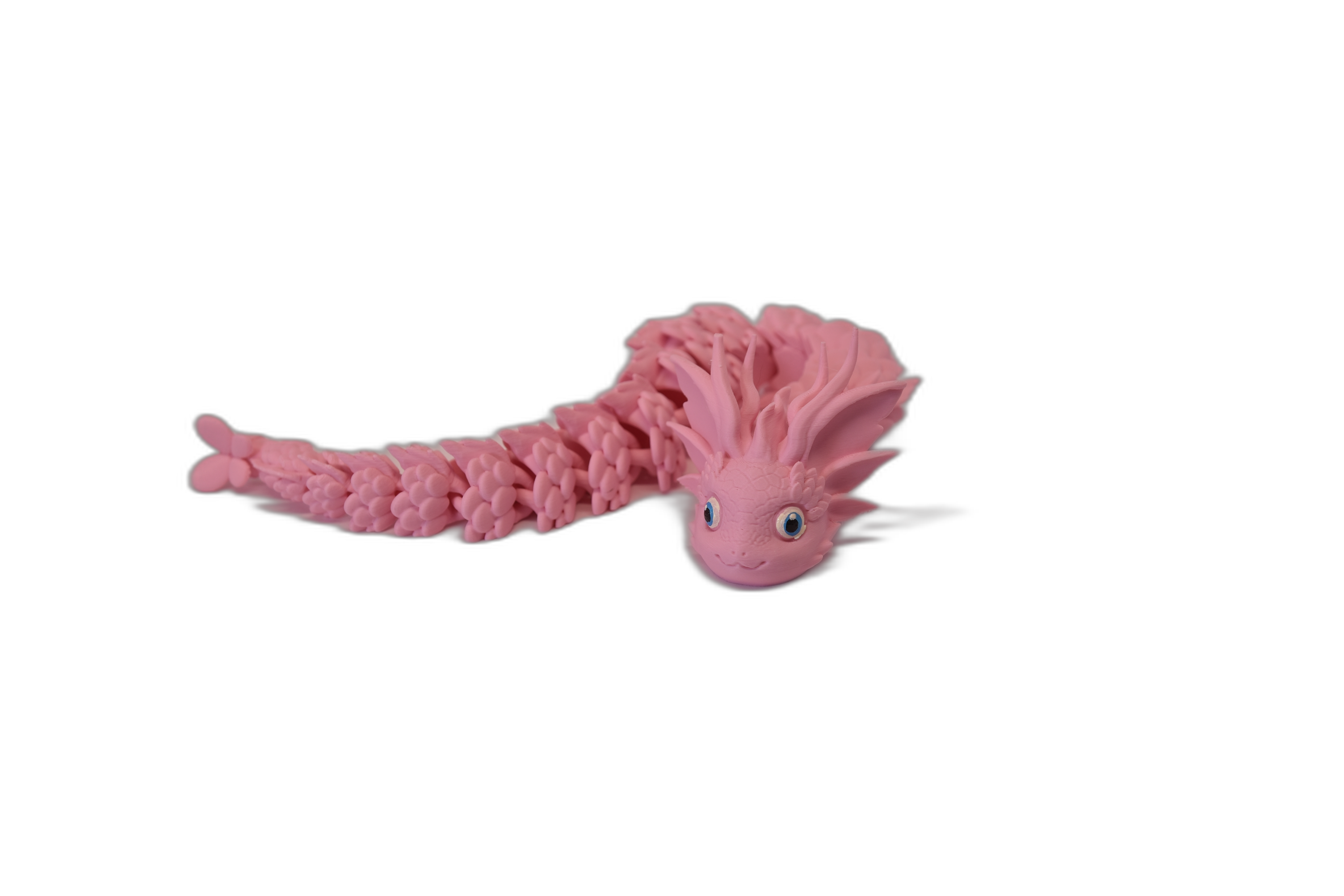 Axolotl articulat – jucărie antistres adorabilă