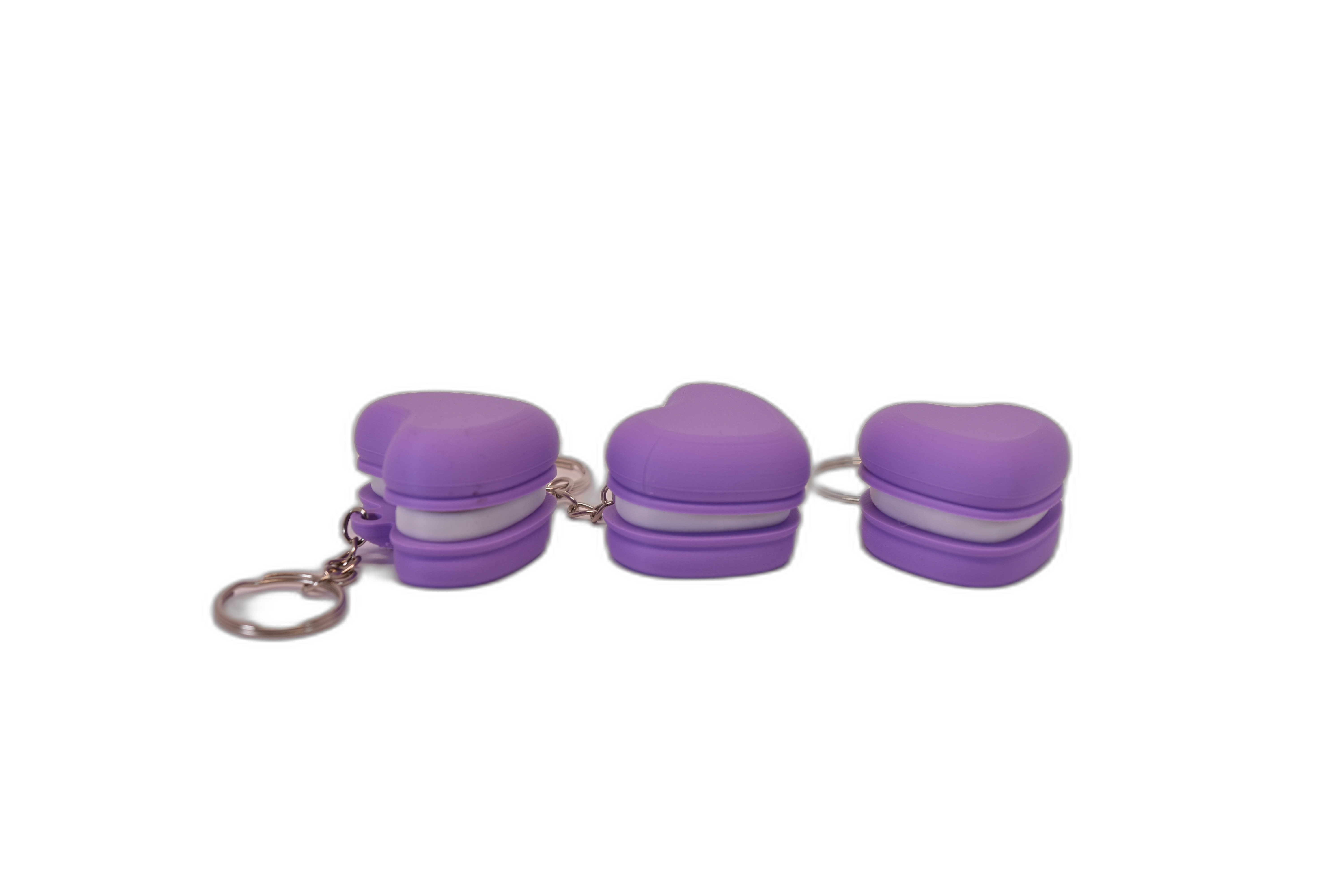 Breloc Clicky Macaron Inimă
