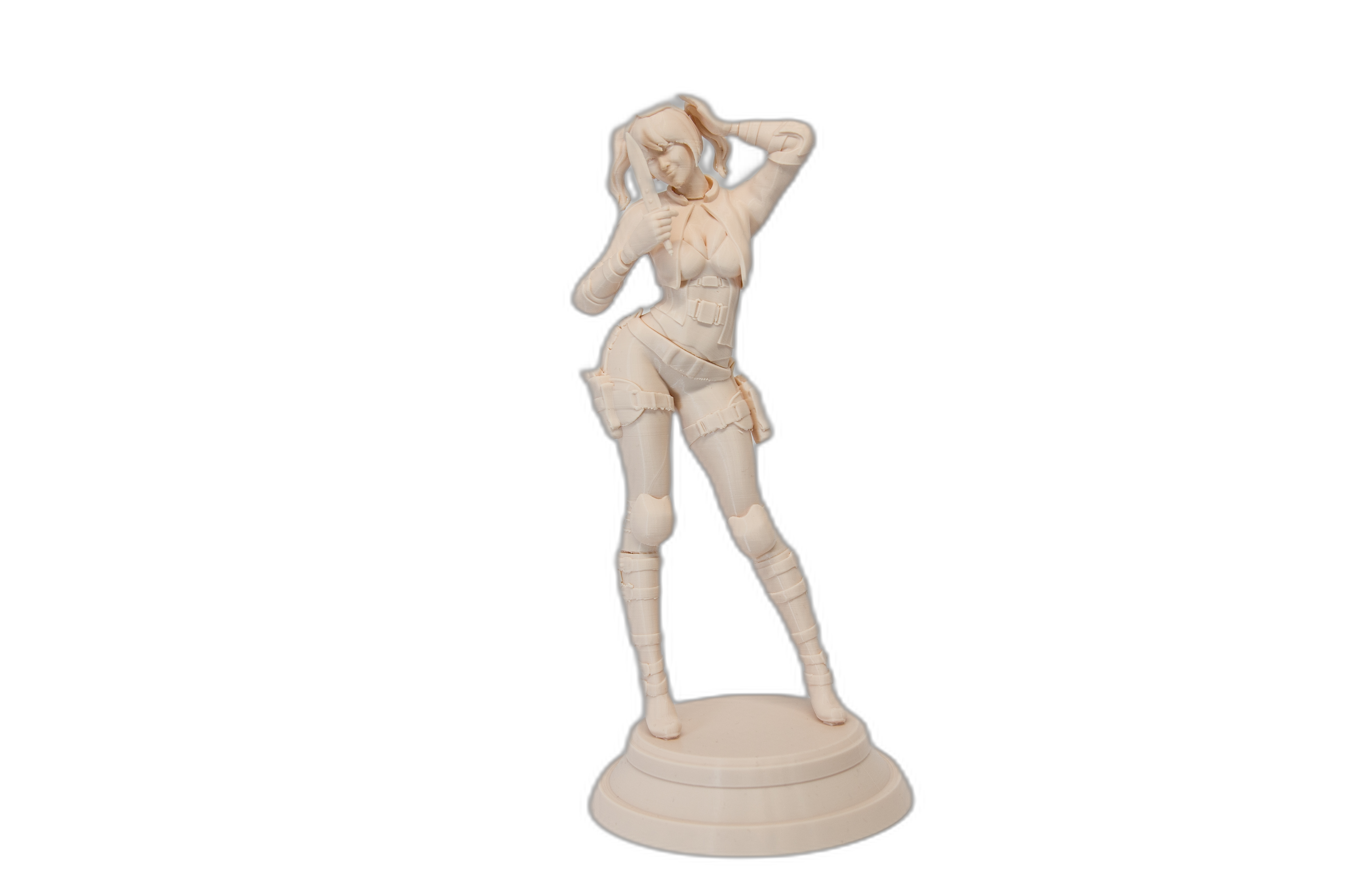 Figurină Anime – Eroină în poziție expresivă