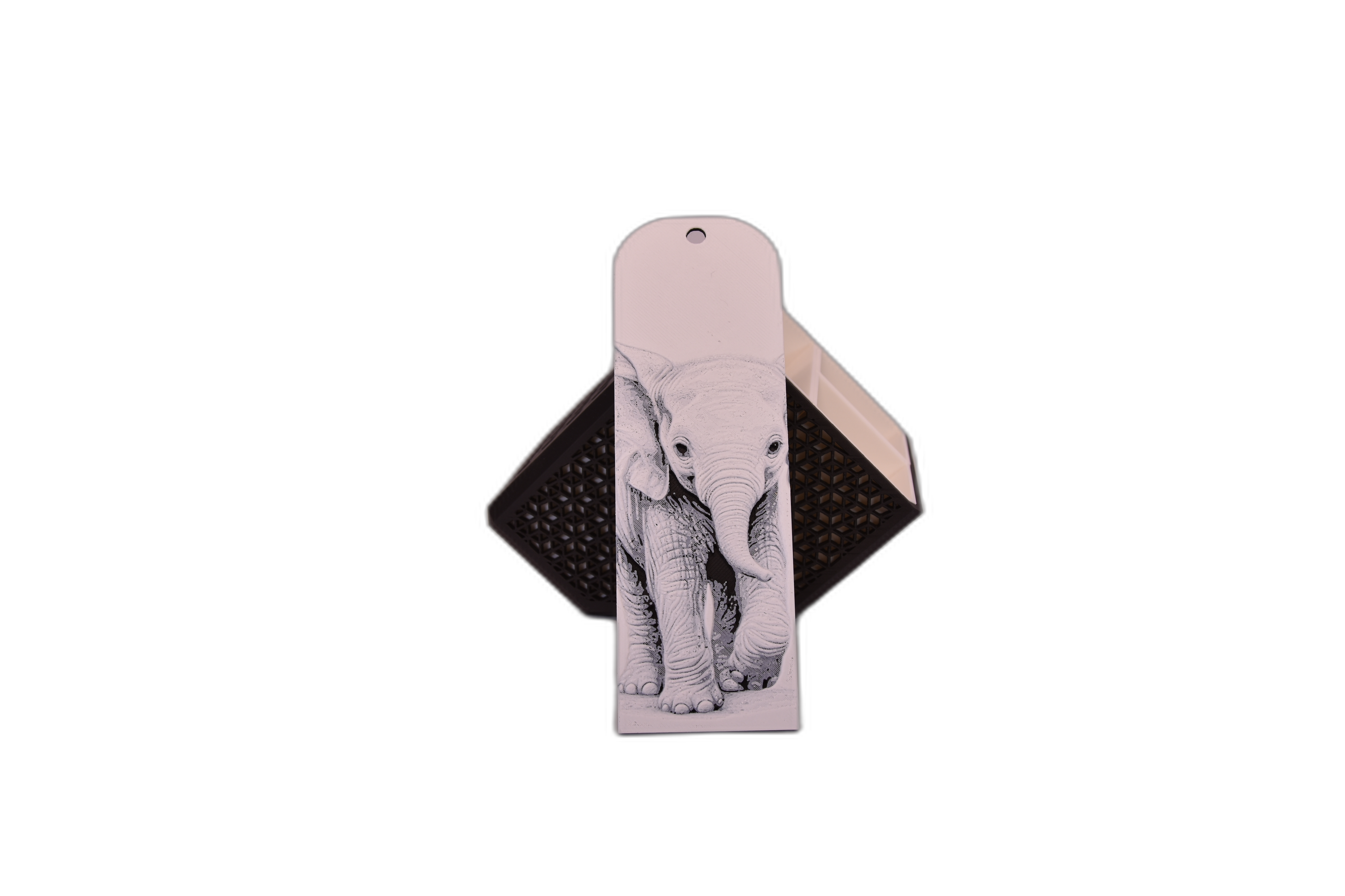 Semn de carte cu elefant
